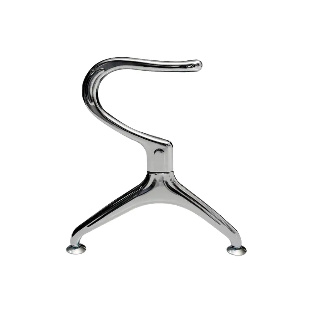 Ergonomic 3-Seater Metal Airport & Visitor Chair with Armrests - Durable Silver Seating for Office, Hospital, and Waiting Areas-GCC Home Center
