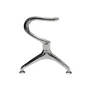 Ergonomic 3-Seater Metal Airport & Visitor Chair with Armrests - Durable Silver Seating for Office, Hospital, and Waiting Areas-GCC Home Center