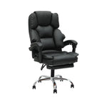 Load image into Gallery viewer, Ergonomic Black Faux Leather Office &amp; Gaming Chair with Headrest - 360° Swivel, Heavy-Duty 150KG Capacity-GCC Home Center