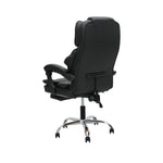 Load image into Gallery viewer, Ergonomic Black Faux Leather Office &amp; Gaming Chair with Headrest - 360° Swivel, Heavy-Duty 150KG Capacity-GCC Home Center