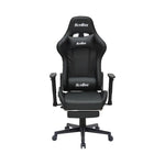 Load image into Gallery viewer, Ergonomic Black Leather Reclining Gaming Chair with Adjustable Features - Heavy-Duty 150KG Capacity, 1-Year Warranty-GCC Home Center