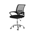 Load image into Gallery viewer, Ergonomic Black Metal Visitor Chair - Multi-Purpose Office &amp; Gaming Seat, 120KG Capacity-GCC Home Center
