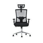 Load image into Gallery viewer, Ergonomic Computer Desk Chair for Office &amp; Gaming with Headrest - Sturdy Metal Frame, 150KG Capacity, Black-GCC Home Center