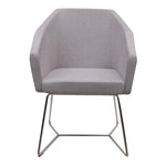 Load image into Gallery viewer, Ergonomic Cushion Dining Chair With Stainless Steel Leg-GCC Home Center