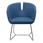 Load image into Gallery viewer, Ergonomic Design Cushion Dining Chair With Stainless Steel Legs-GCC Home Center