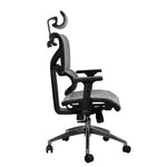 Load image into Gallery viewer, Ergonomic Design High Back Chair With Height Adjustable, Lumbar Support And 5 Swivel Wheels-GCC Home Center