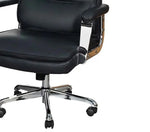 Load image into Gallery viewer, Ergonomic Design High Back Leather Office Chair With Height Adjustable And Swivel Wheels-GCC Home Center
