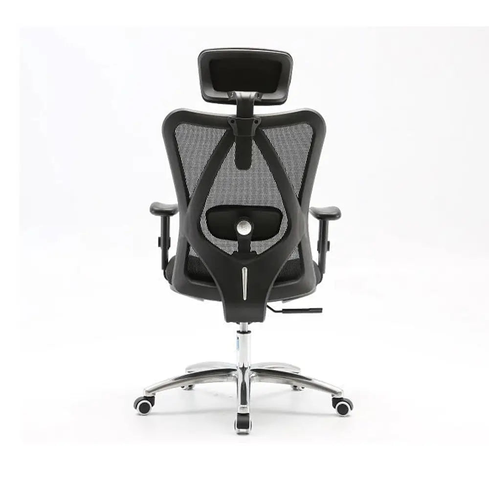 Ergonomic Desk Office Chair With Adjustable Support - Black-GCC Home Center