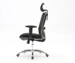 Load image into Gallery viewer, Ergonomic Desk Office Chair With Adjustable Support - Black-GCC Home Center