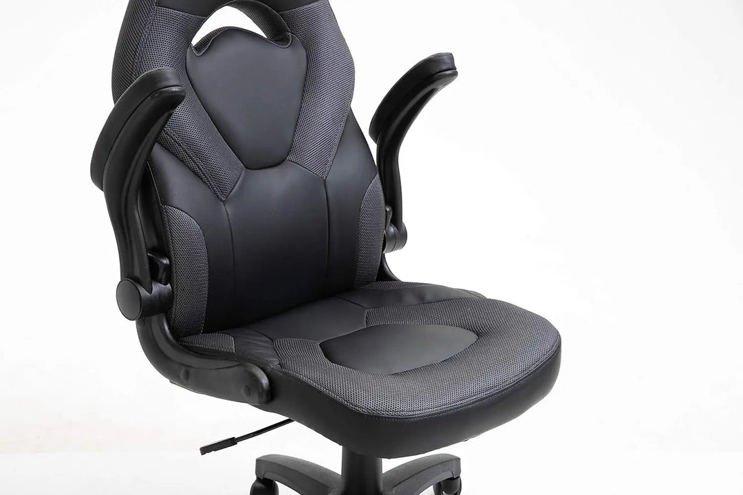 Ergonomic Grey Gaming Chair with Highly Adjustable-GCC Home Center