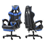 Load image into Gallery viewer, Ergonomic High-Back Chair with Padded Footrest, Swivel, Recline, and Enhanced Comfort Support-GCC Home Center