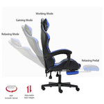 Load image into Gallery viewer, Ergonomic High-Back Chair with Padded Footrest, Swivel, Recline, and Enhanced Comfort Support-GCC Home Center