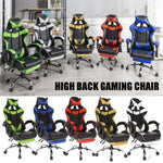 Load image into Gallery viewer, Ergonomic High-Back Chair with Padded Footrest, Swivel, Recline, and Enhanced Comfort Support-GCC Home Center