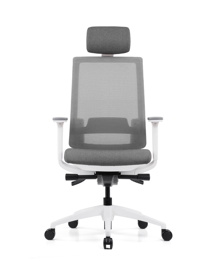 Ergonomic High Back Computer Desk Chair With Adjustable Headrest And Armrest
