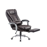 Load image into Gallery viewer, Ergonomic High-Back Office Chair with PU Leather, Adjustable Footrest, 360° Swivel &amp; Recline Function-GCC Home Center