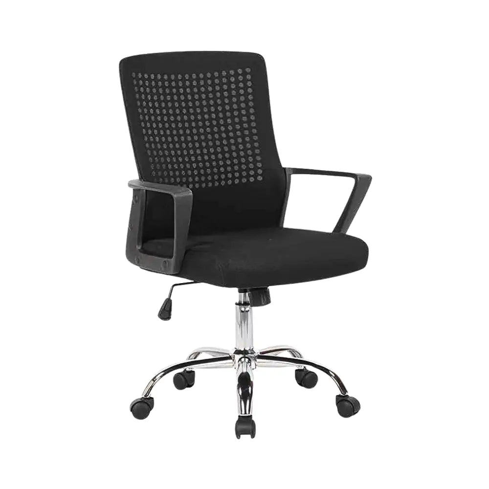 Ergonomic High-Back Office & Gaming Chair with Headrest - Adjustable, Comfortable Seating, Black Metal Frame-GCC Home Center