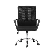 Ergonomic High-Back Office & Gaming Chair with Headrest - Adjustable, Comfortable Seating, Black Metal Frame-GCC Home Center