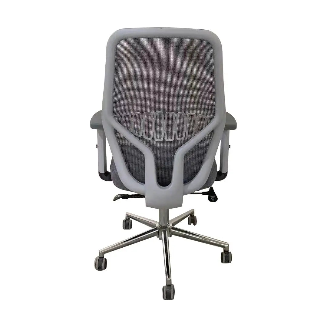 Ergonomic Low Back Office Chair With Height Adjustable And Adjustable Arm Rest-GCC Home Center