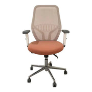 Ergonomic Low Back Office Chair With Height Adjustable And Adjustable Arm Rest-GCC Home Center