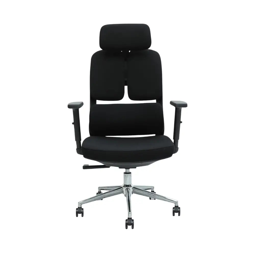 Ergonomic Mesh Computer Chair with Adjustable Height & Space-Saving Design - Comfortable Office Chair with 360° Swivel & Tilt Lock-GCC Home Center