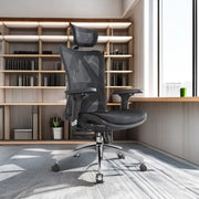 Ergonomic Mesh Office Chair with Adjustable Headrest, Lumbar Support & 3D Armrests - Comfortable, Adjustable, and Durable-GCC Home Center