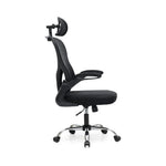 Load image into Gallery viewer, Ergonomic Mesh Office Chair with Flip-Up Arms - Adjustable Height, 360° Swivel &amp; Space-Saving Design-GCC Home Center