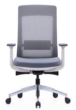 Load image into Gallery viewer, Ergonomic Multifunction Office Chair – Adjustable Headrest, 4-Position Lock, and Chrome Base
