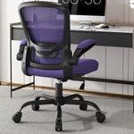 Load image into Gallery viewer, Ergonomic Office Chair - BIFMA Certified High Back Mesh Desk Chair with Adjustable Lumbar Support &amp; Flip-Up Armrests for Home Office (Modern, All Black)