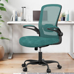 Load image into Gallery viewer, Ergonomic Office Chair - BIFMA Certified High Back Mesh Desk Chair with Adjustable Lumbar Support &amp; Flip-Up Armrests for Home Office (Modern, All Black)