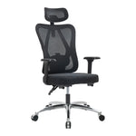 Load image into Gallery viewer, Ergonomic Office Chair – High Back Desk Chair with Adjustable Lumbar Support, 3D Metal Headrest and Armrests – 130° Computer Chair Mesh Rocking Chair, Black-GCC Home Center
