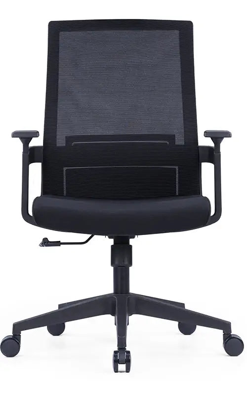 Ergonomic Office Chair – High-Density Seat, Adjustable Lumbar, Fixed Armrest