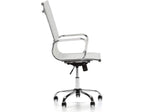 Load image into Gallery viewer, Ergonomic Office Chair with Height Adjustable Seat, PU Chrome High-Back-GCC Home Center
