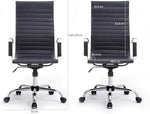 Load image into Gallery viewer, Ergonomic Office Chair with Height Adjustable Seat, PU Chrome High-Back-GCC Home Center