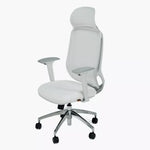Load image into Gallery viewer, Ergonomic Office Chair with High Back, Gas Lift, and Metal Legs - Grey-GCC Home Center