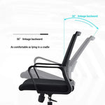 Load image into Gallery viewer, Ergonomic Office Chair with Lumbar Support - Adjustable &amp; Swivel Mid-Back Desk Chair-GCC Home Center