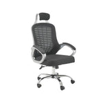 Load image into Gallery viewer, Ergonomic White Office Chair with Adjustable Lumbar Support &amp; 360° Swivel - Breathable Mesh Fabric, Comfortable Design-GCC Home Center