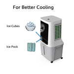 Load image into Gallery viewer, Evaporative Air Cooler AC‑400 – 1800 m³/h Powerful 30L Cooling System