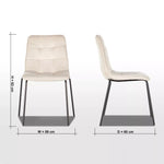 Load image into Gallery viewer, Fabric Dining Chair-GCC Home Center