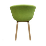 Load image into Gallery viewer, Jilphar Furniture Fabric Dining Chair with Wooden Legs JP1330-GCC Home Center
