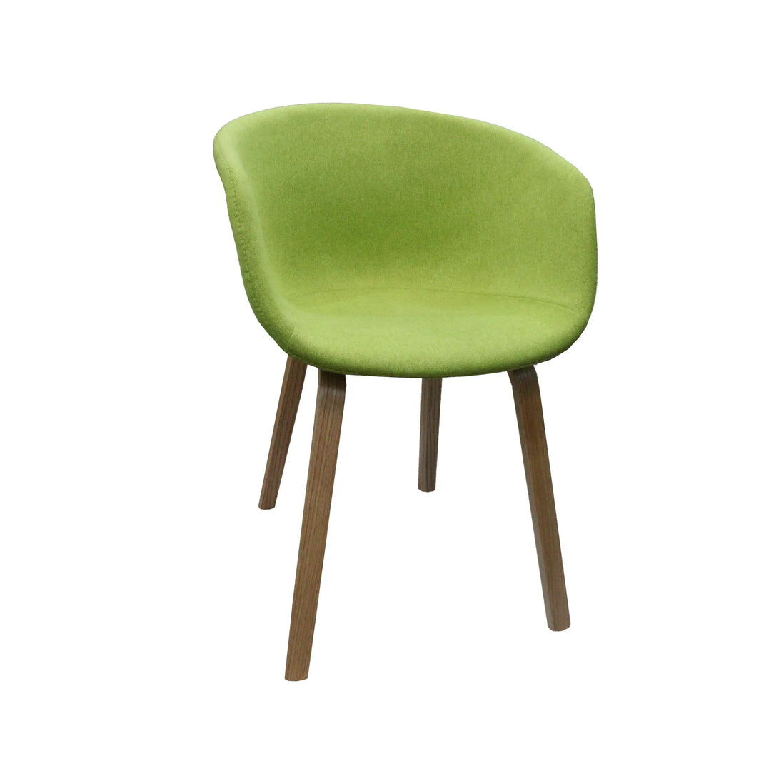 Jilphar Furniture Fabric Dining Chair with Wooden Legs JP1330-GCC Home Center