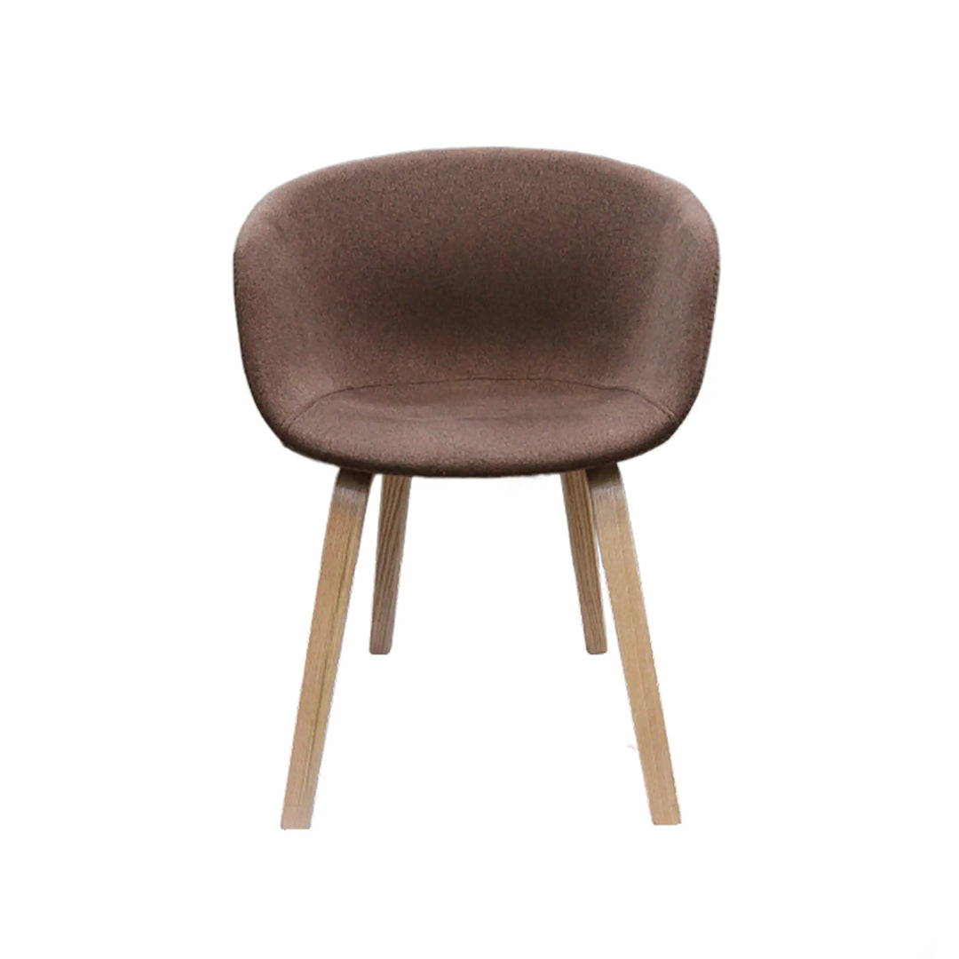 Jilphar Furniture Fabric Dining Chair with Wooden Legs JP1330-GCC Home Center
