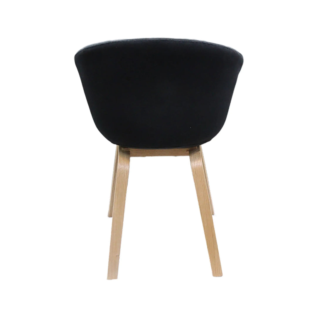 Jilphar Furniture Fabric Dining Chair with Wooden Legs JP1330-GCC Home Center