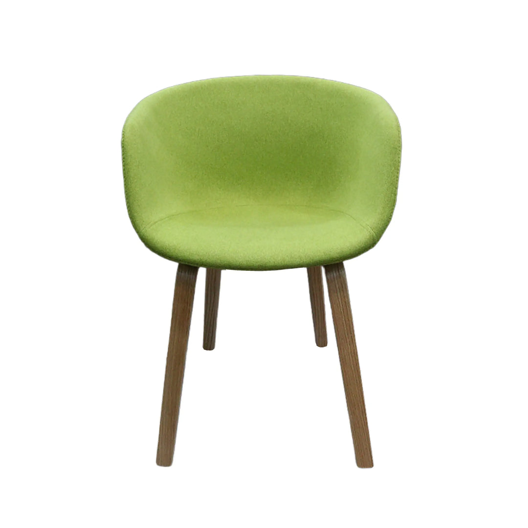 Jilphar Furniture Fabric Dining Chair with Wooden Legs JP1330-GCC Home Center
