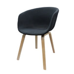 Load image into Gallery viewer, Jilphar Furniture Fabric Dining Chair with Wooden Legs JP1330-GCC Home Center