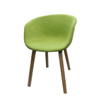 Load image into Gallery viewer, Jilphar Furniture Fabric Dining Chair with Wooden Legs JP1330-GCC Home Center