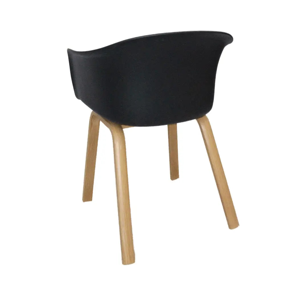Jilphar Furniture Fiber Plastic Dining Chair with Metal Legs JP1324-GCC Home Center