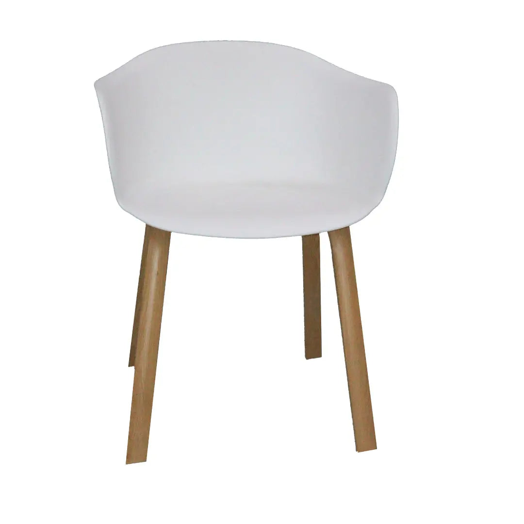 Jilphar Furniture Fiber Plastic Dining Chair with Metal Legs JP1324-GCC Home Center