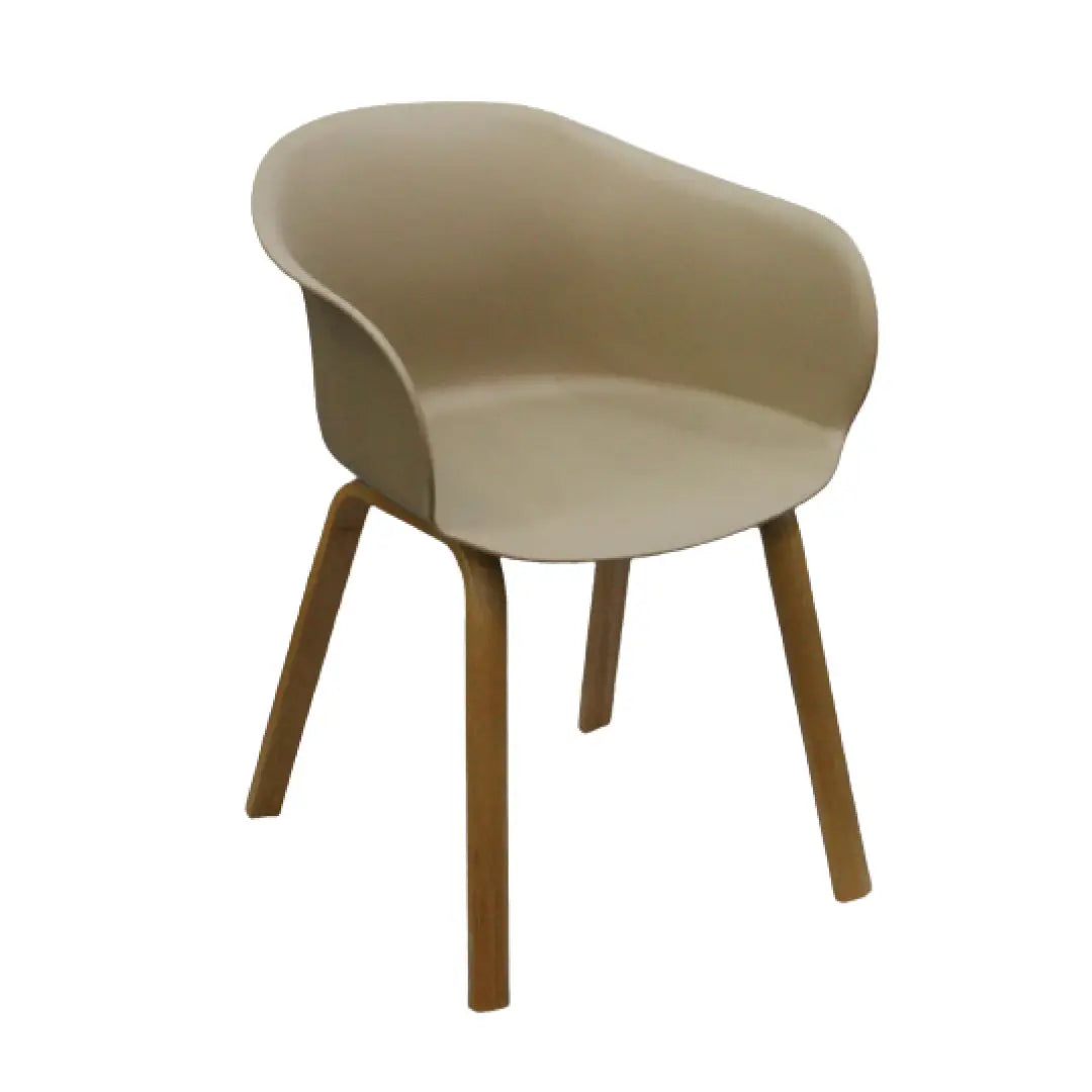 Jilphar Furniture Fiber Plastic Dining Chair with Metal Legs JP1324-GCC Home Center