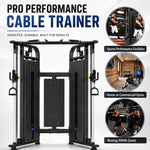 Load image into Gallery viewer, Fitness Dual Pulley Functional Trainer D006 - Premium AB Zone Machine with Dual 80kg Weight Stacks
