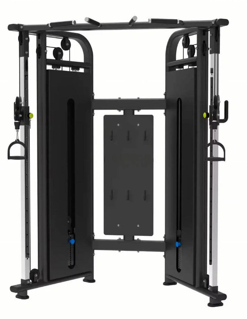 Fitness Dual Pulley Functional Trainer D006 - Premium AB Zone Machine with Dual 80kg Weight Stacks